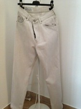 Uniform jeans donna chiusura con bottoni col. sabbia/beige chiaro Taglia USA 28