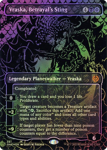 Foil oil slick vraska - foil,