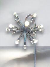 Modernariato Design Lampada Ad Arco Sputnik 1970 Base Con Prese Originali