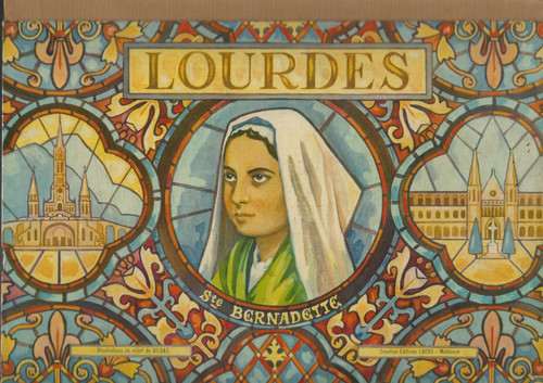 Lourdes saint bernadette - saint, d