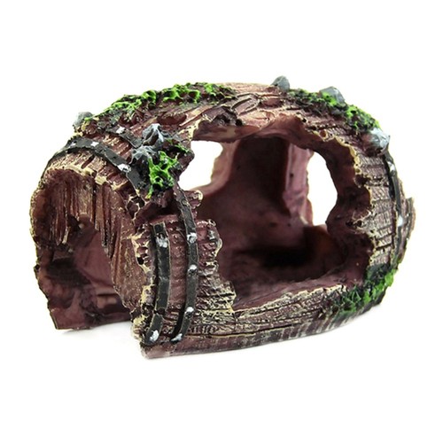 Acquario barile artificiale - -acquario,