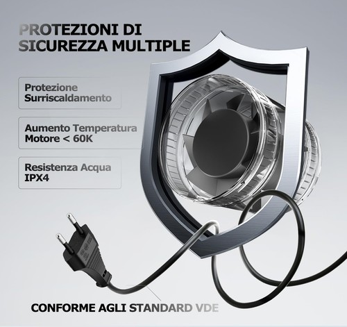 Estrattore aria 100mm - estrattore,
