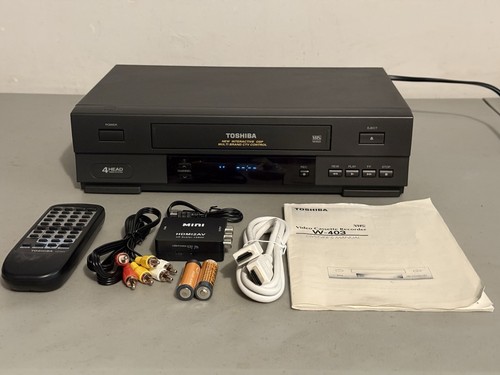 Lettore vhs toshiba vcr - toshiba, 4