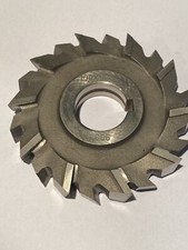 FRESA A DISCO A DENTI ALTERNATI in HSS-Co DIAM.100mm SPESSORE 15mm FORO DIAM.27