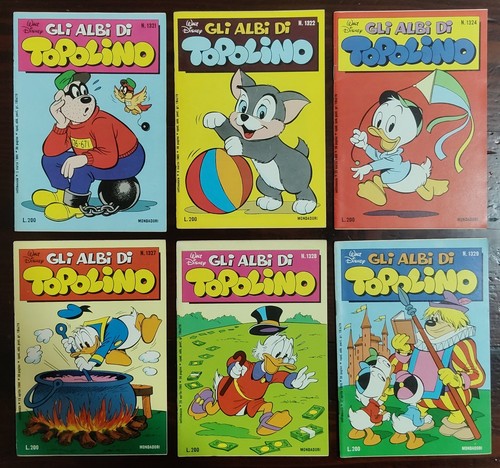 Gli albi topolino - topolino,