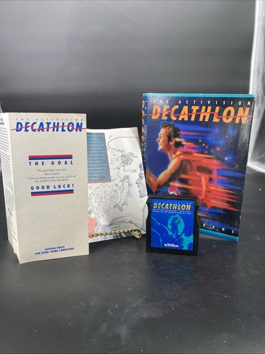 Activision decathlon atari - activision, (atari