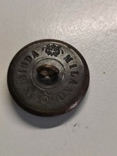 L011 - Bottone in metallo a vite mm 25 diametro A.Binda Milano vedi foto