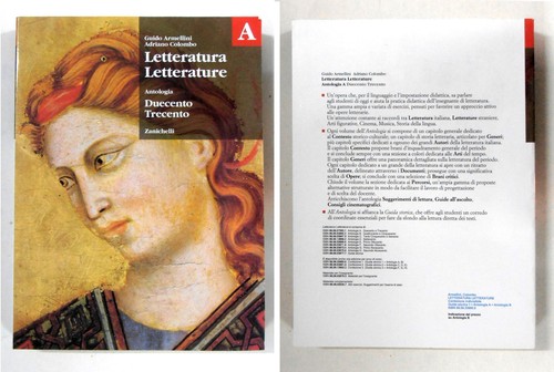 Letteratura letterature vol - "letteratura,