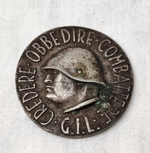 Medaglia distintivo l - medaglia, g.i.l