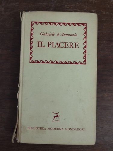 Piacere gabriele annunzio - il,