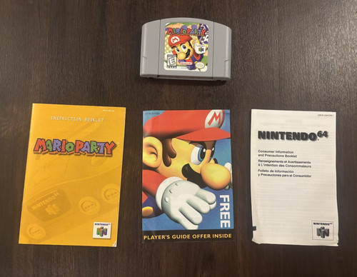 Mario party nintendo n64 - 64,