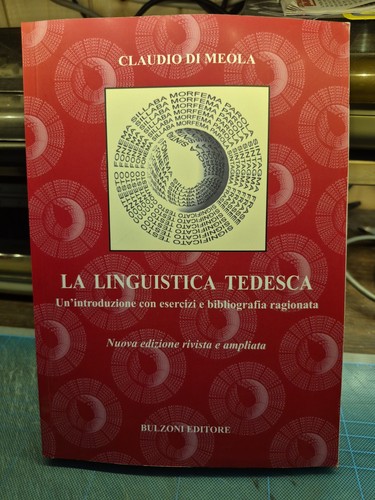 Libro linguistica tedesca - libro,