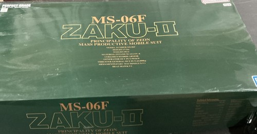 Bandai perfect grade - bandai, ms-06f