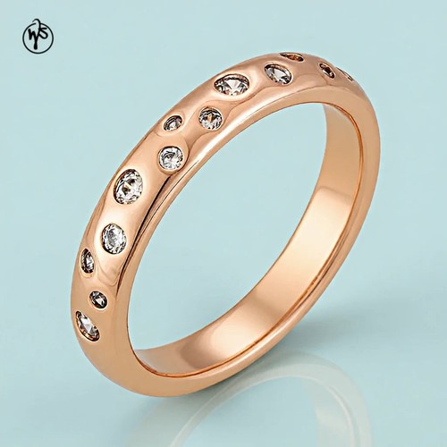 Anello placcato oro - , rosa
