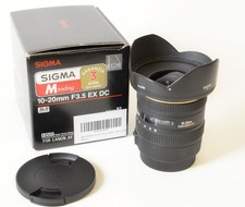 Sigma 10-20 MM f3.5  Ex Dc  HSM Zoom Grandangolo  per Canon EF