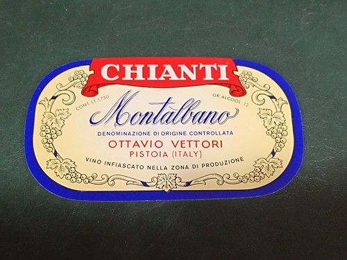 Etichetta vino chianti - vino,