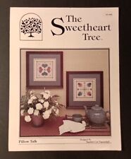 Cuscino Talk The Sweetheart Tree Sandra Cox Vanosdall modello punto croce
