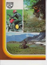 PUBBLICITA'  ADVERTISING-MOTO FANTIC CABALLERO 125 '74-MOTOITALIANE ENDURO EPOCA