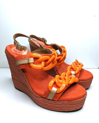 Tory burch sandali zeppa tacco - burch,