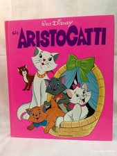 Libro ragazzi Walt Disney Gli Aristogatti Mondadori fiabe bambini cartoni animat