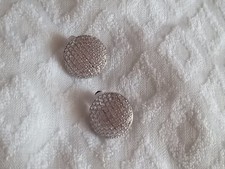 H492  Orecchini Tondo Bottone