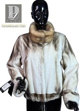 Giacca corta in vera pelliccia