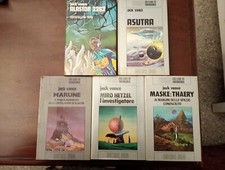 Jack Vance  Lotto  5 Romanzi _ Fantacollana e Editrice Nord Prime Edizioni 
