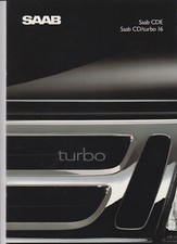 Brochure Saab 9000 CDE e 9000