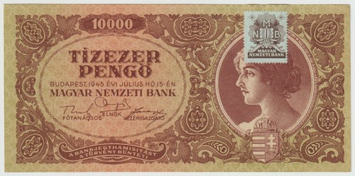 Vintage hungary 000 pango - vintage, 10,000