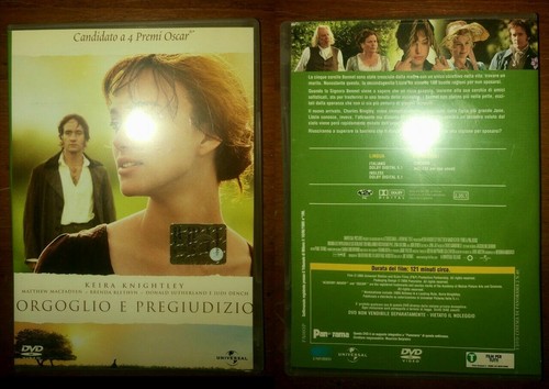 Orgoglio pregiudizio dvd - orgoglio,