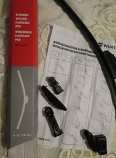 Wurth Parabrezza Flatblade Pro lama tergicristallo. 22"." Nuovissimo di zecca.