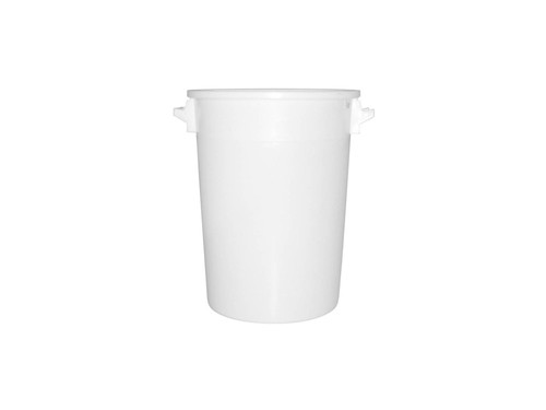 Bidone industr bianco litri - bidone,