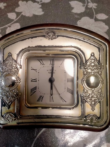 Orologio sveglia silver legno - legno,