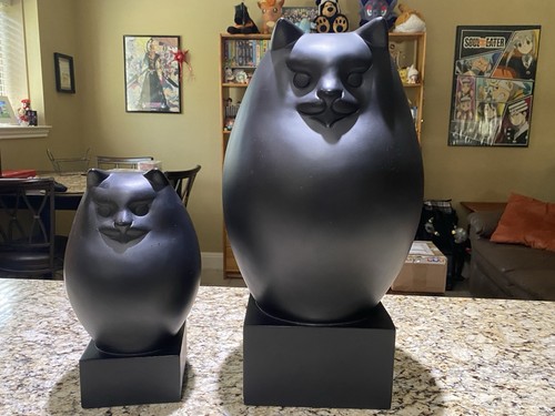 Statua gatto nero persiano