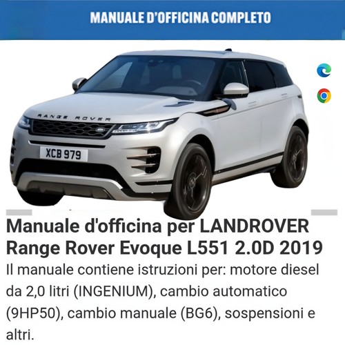 Manuale officina per land - manuale,