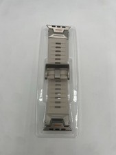 Grey Silicone & Metal Watch