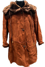 MONTONE usato PRE-OWNED donna woman tg. 44 marrone (terra cotta) XYM537L