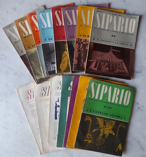 Lotto sequenza sipario - sequenza, 1/20