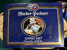 TARGA BIRRA SMALTATA 2mm HACKER-PSCHORR  METALLO