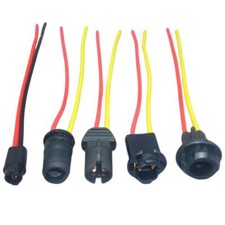 T5 T10 T15 2pz Supporto Lampada Presa Supporto Lampadina Auto Connettori Presa Spinta/Torsione