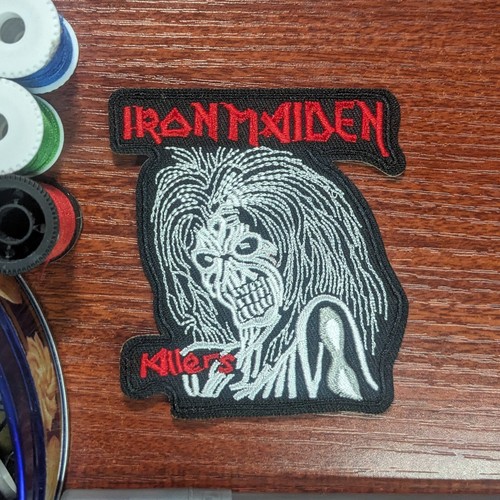 Iron maiden patch - maiden, lp