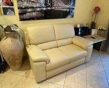 Divano in pelle 2 posti