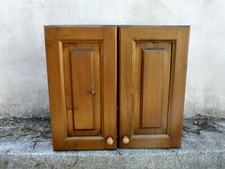 PENSILE 2 ANTE LEGNO MASSELLO SOPRA LAVELLO cm. 60