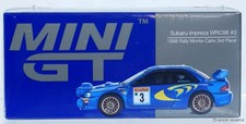 Mini GT Subaru Impreza WRC98 3 - 1998 Rally Montecarlo 3rd place - sealed