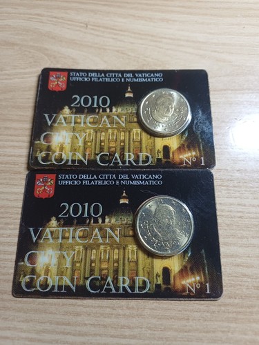 Vaticano coin card - vaticano, 50