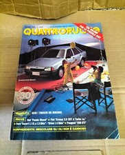 Rivista D'Epoca Quattroruote Mese Di Maggio Del 1986