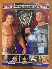 ALBUM FIGURINE WRESTLING SMACK DOWN RAW - THE ULTIMATE STICKER COLLECTION