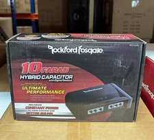 Rockford Fosgate 10 farad condensatore digitale ibrido audio auto RFC10HB per amplificatori