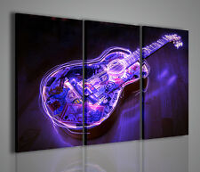 QUADRI MODERNI GUITAR LED