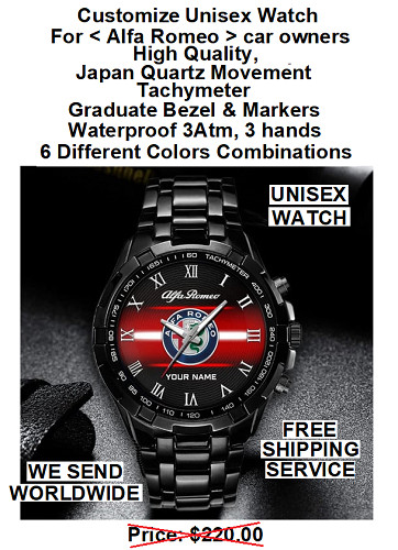 Orologio personalizzato alfa - personalizzato,